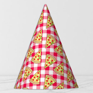 Pizza Party Kids Birthday Hat