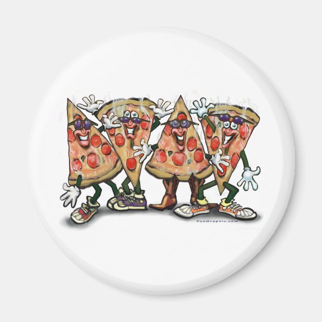 Pizza Party Magnet (Front)