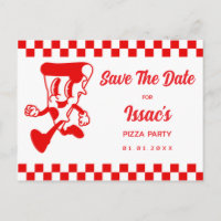 Pizza Party Save The Date