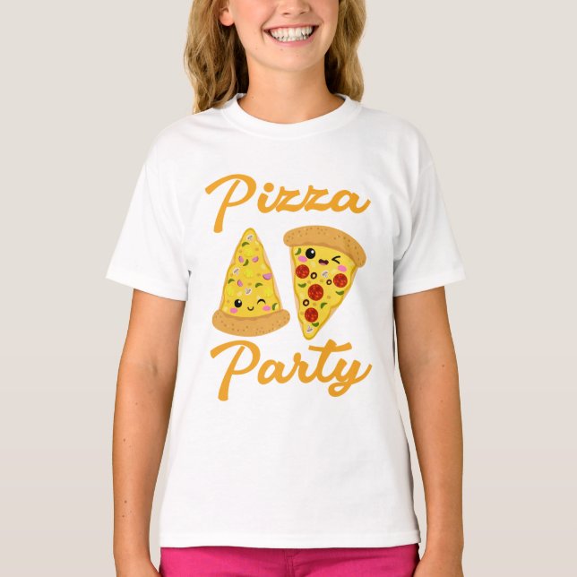 Pizza Party T-Shirt (Front)