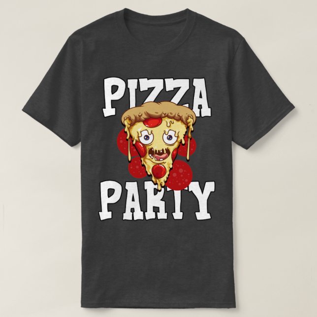 Pizza Party T-Shirt (Design Front)