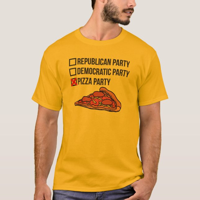 Pizza Party T-Shirt (Front)