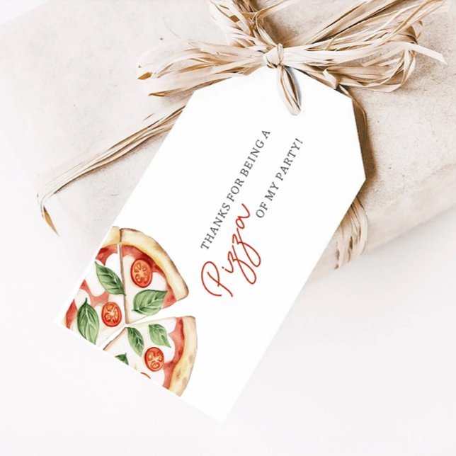 Pizza Party Thank you Gift Tags (Creator Uploaded)