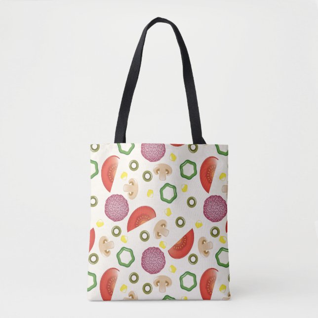 Pizza Pattern 2 Tote Bag (Front)