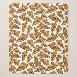 Pizza Pattern blankets