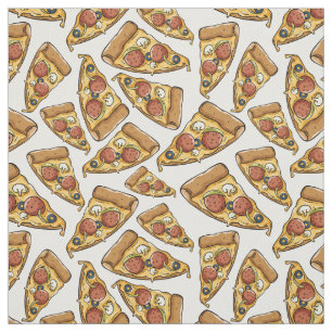 Pizza Pattern fabric