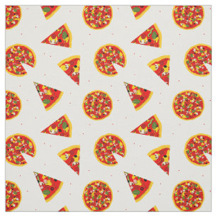 Pizza Pattern Fabric