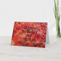 Pizza Photo Happy Birthday Friend