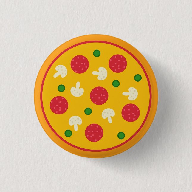 Pizza Pie 3 Cm Round Badge (Front)