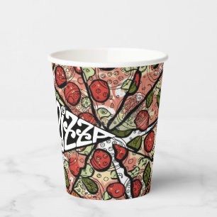Pizza Pie Paper Cups