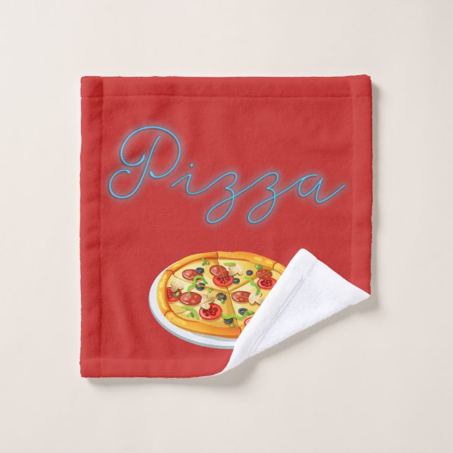 Pizza Pie Wash Cloth (Wash Cloth)
