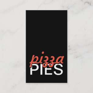 pizza pies punch card