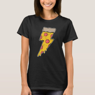 Pizza  Pizza   cool pizza power lightning T-Shirt