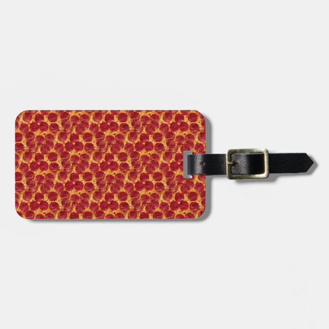 pizza pizza luggage tag (Front Horizontal)