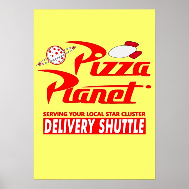 Pizza Planet Poster (Front)