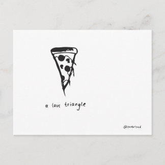 pizza postcard