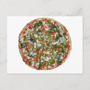 pizza postcard