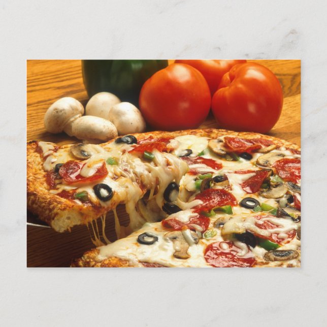 Pizza Postcard (Front)
