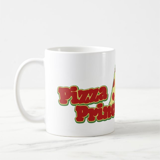 Pizza Princess Coffee Mug (Left)