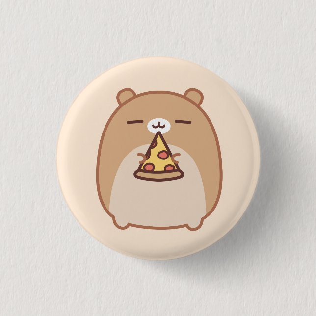 Pizza Psushi Button (Front)