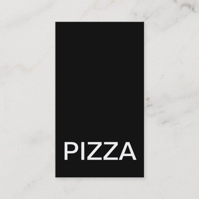 pizza punch card (Front)