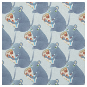 pizza rat fabric