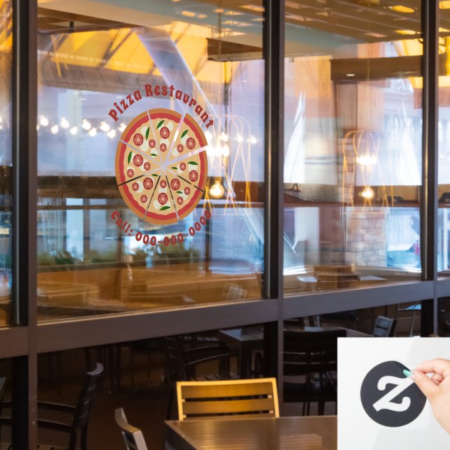 Pizza Restaurant (Restaurant Window)