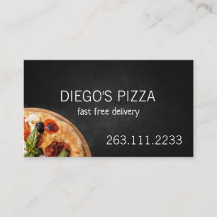 Pizza Restaurant Business Card