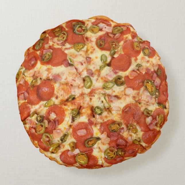 Pizza Round Cushion (Back)