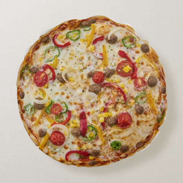 Pizza Round Cushion (Back)