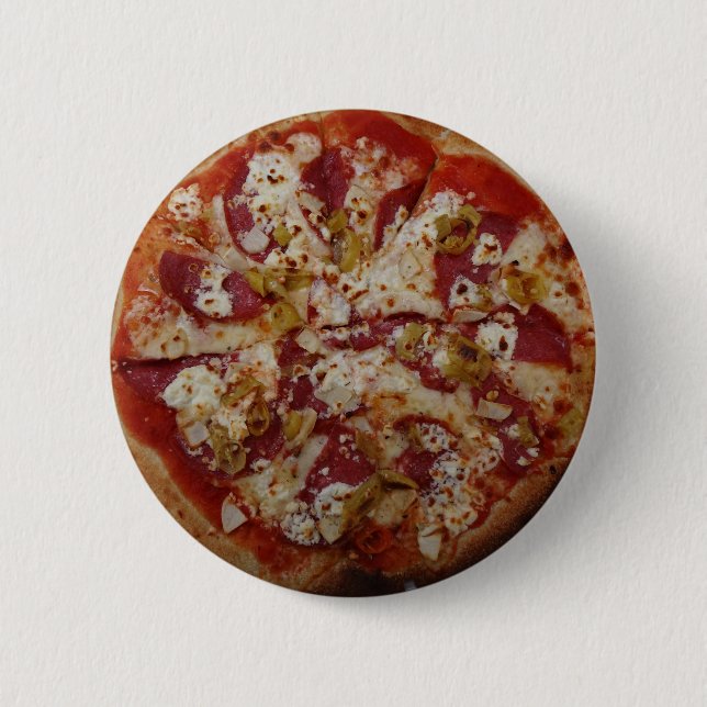 Pizza Rustica button (Front)