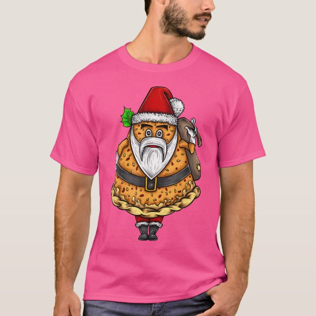 Pizza Santa T-Shirt (Front)