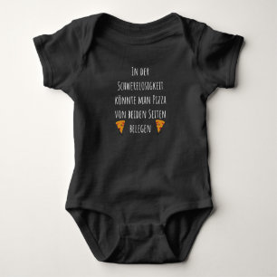 Pizza Sayings Lover Foodie Baby Bodysuit