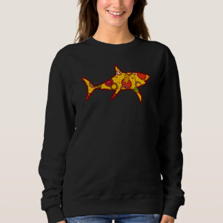 Pizza Shark  Pizza Shark Piece Sweatshirt