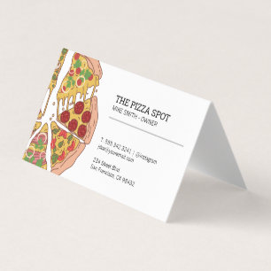 Pizza Shop Business Card