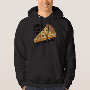 Pizza Slice A Day Keeps A Therapist Away Foodie Hoodie