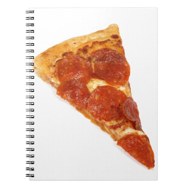 Pizza Slice - A Slice Of Pizza Spiral Notebook (Front)