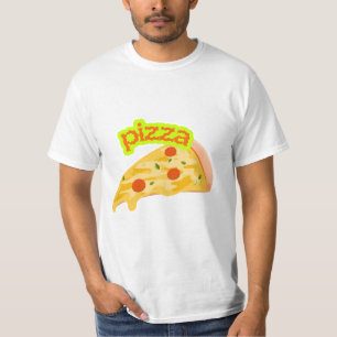Pizza Slice Art - Cheesy Delicious Food  T-Shirt