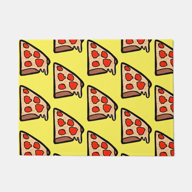 pizza slice doormat (Front)