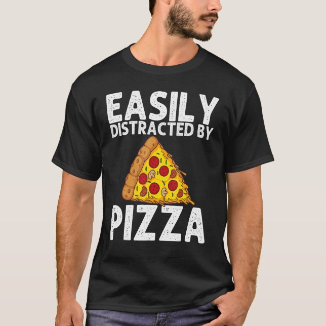 Pizza Slice For Men Women Kids Pizza Pie   T-Shirt (Front)