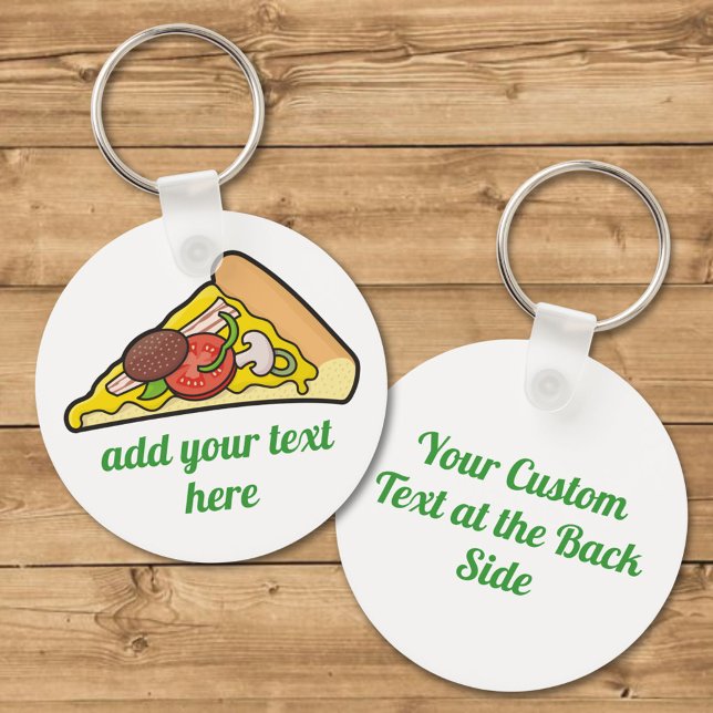 Pizza slice key ring (Creator Uploaded)
