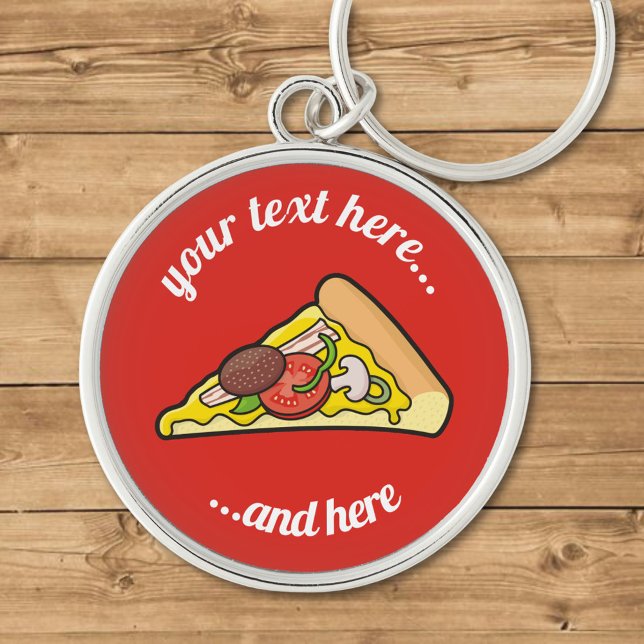 Pizza Slice Keychain (Creator Uploaded)