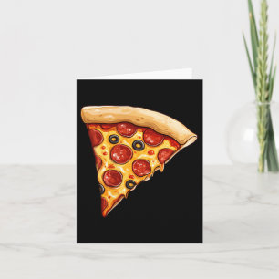 Pizza Slice Minimalist  Card