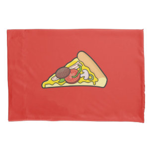 Pizza slice pillowcase