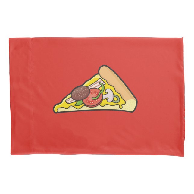 Pizza slice pillowcase (Front)