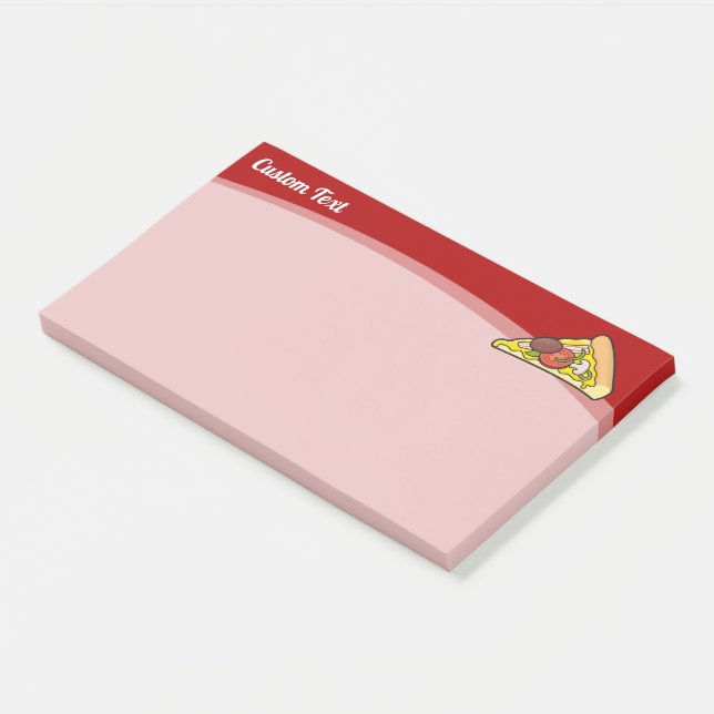 Pizza Slice Post-it Notes (Angled)