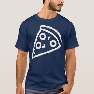 Pizza Slice Retro Italian Junk Food Snack Foodie T-Shirt