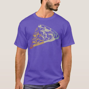 Pizza Slice Retro Style Vintage Premium  T-Shirt