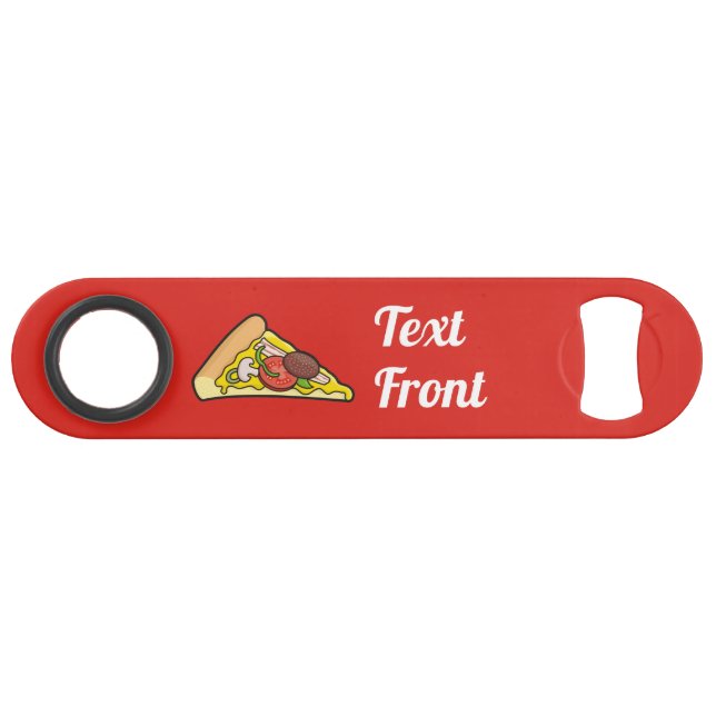 Pizza slice speed bottle opener (Front (Horizontal))