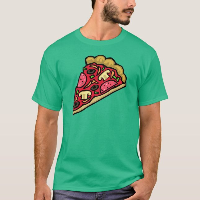 Pizza slice t-shirt (Front)